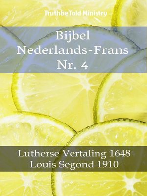 cover image of Bijbel Nederlands-Frans Nr. 4